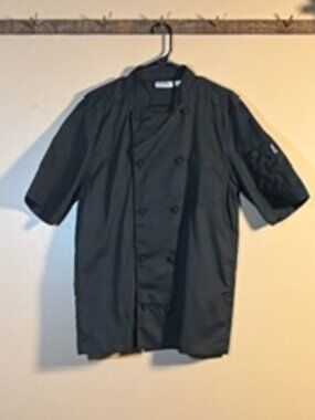 Lightweight Cotton Short Sleeve Chef Coat